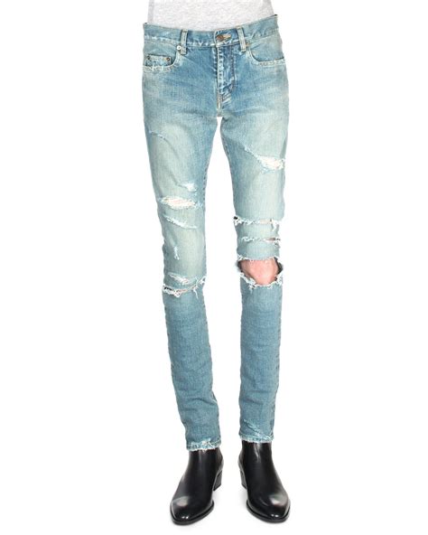 ysl jeans mens|saint laurent jeans men's.